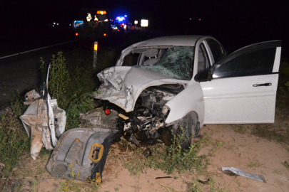 Aksaray'da kaza: İlçe gençlik kolları başkanı öldü, 3 ağır yaralı