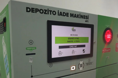 Yerli depozito iade otomatları görüntülendi!