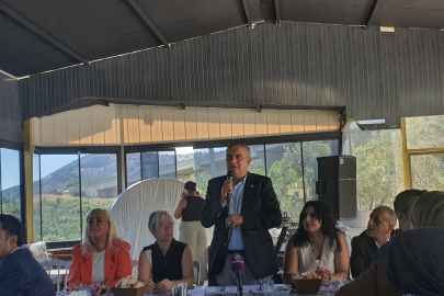 Bursa Gemlik Kent Konseyi Başkan adayı Aslan delegelerle kahvaltıda buluştu