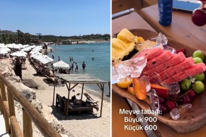 Çeşme'de bir beachte bir günde ödenen ücret cep yaktı! Giriş ücreti 1000 TL ile başladı...