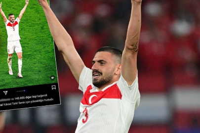 UEFA'nın 'bozkurt' soruşturmasına Merih Demiral'dan cevap: Yüksel Türk!