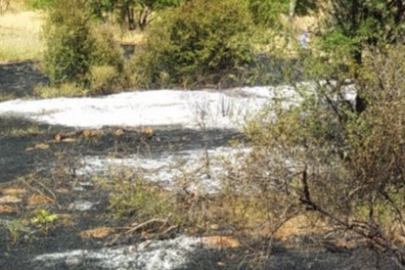 Malatya Doğanşehir’de anız yangını