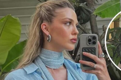 Yasemin Şefkatli'den Çeşme pozları