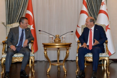 CHP Genel Başkanı Özel, KKTC Cumhurbaşkanı Tatar tarafından kabul edildi