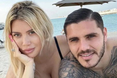 Mauro Icardi eşini çırılçıplak paylaştı!