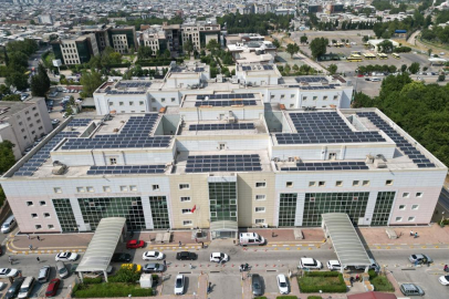 Bursa'daki o hastane 2 yılda 2 milyon 750 bin TL'lik elektrik üretti!