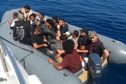 Batan bottaki düzensiz göçmenler kurtarıldı