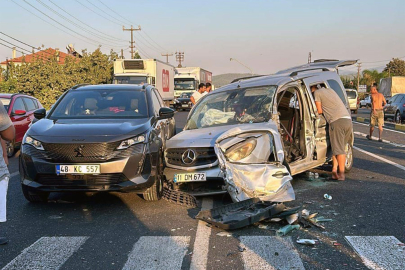 Muğla'da Gökova-Köyceğiz karayolunda kaza: 9 yaralı
