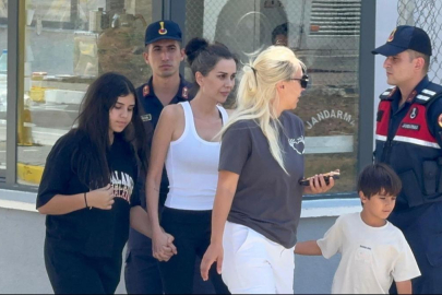Dilan Polat çocukları ile birlikte eşini ziyaret etti