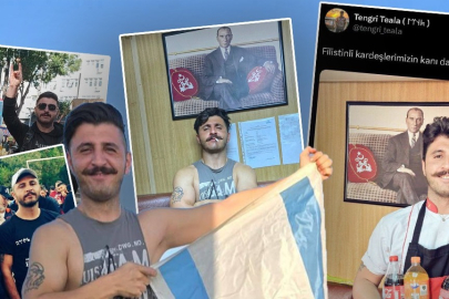 Bursa'da yaşadığı öne sürülen provakatörden skandal Filistin paylaşımları!