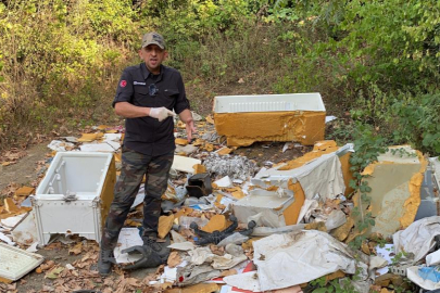Sosyal medya fenomeni Bursa'da çöplüğe dönen gölet için isyan etti!