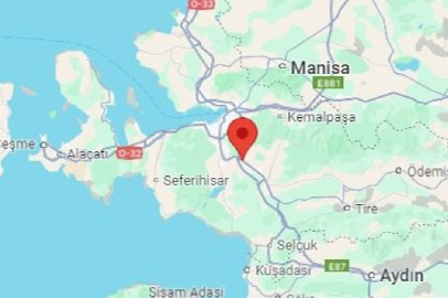 İzmir'de deprem oldu!
