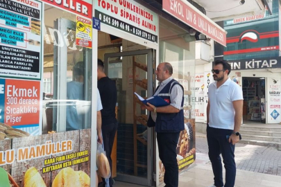 Kırşehir'de ekmekte fahiş fiyat denetimi yaptı