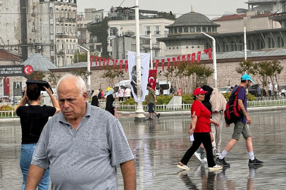 İstanbul'da sağanak etkili oldu