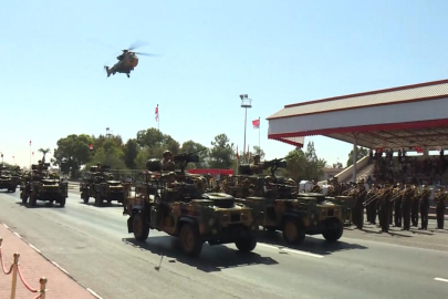 KKTC'de 30 Ağustos Zafer Bayramı’nın 102’nci yıl dönümü kutlandı