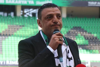 Sakaryaspor'da Başkan Gökhan İn istifa etti