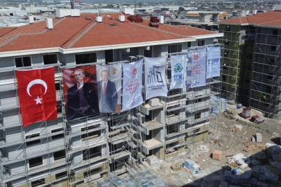 Hatay’da depremde yıkılan 600 Konutlar yeniden inşa edildi