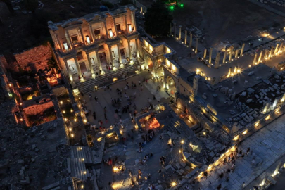 Efes Antik Kenti 1,8 milyon ziyaretçi ağırladı