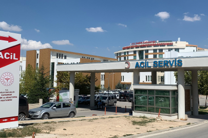 Karaman'da elini salça makinesine kaptıran kadın hastanelik oldu