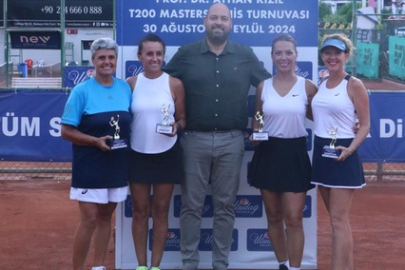 Prof. Dr. Ayhan Kızıl T200 Masters Tenis Turnuvası'nda 7. yılın şampiyonları belli oldu