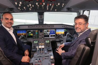Bakan Kacır ve Bakan Yumaklı'dan Brezilya'da uçak üretim tesisinde inceleme
