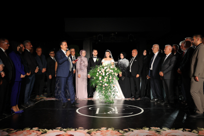 Pala ve Doğan ailelerinin mutlu günü