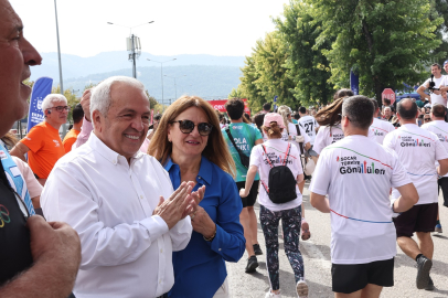 Başkan Şadi Özdemir ‘Eker I Run’ heyecanına ortak oldu