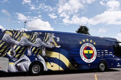 Fenerbahçe'nin yeni takım otobüsü tanıtıldı