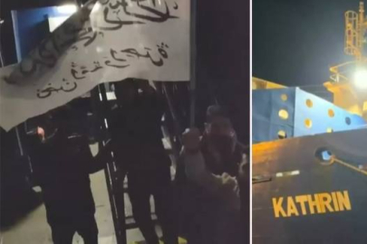 İsrail'e giden gemiye Haydarpaşa Limanı'nda baskın!