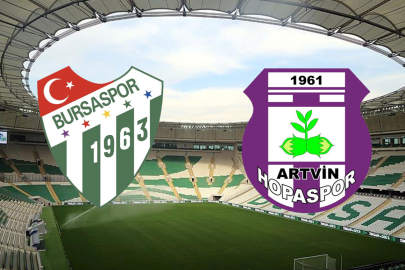 Bursaspor, Artvin Hopaspor'u konuk  etti