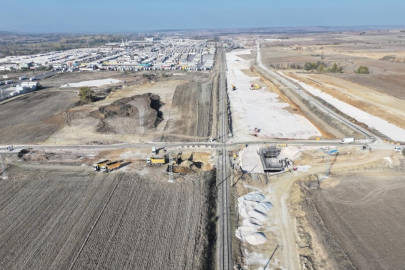Edirne'yi İstanbul'a bağlayacak hızlı tren hattında çalışmalar sürüyor