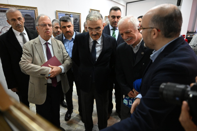 Bursa'da İsmail Hakkı Bursevi’nin eserleri sanatseverlerin ziyaretine sunuldu