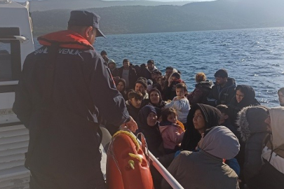 Aydın Kuşadası’nda 29 düzensiz göçmen yakalandı