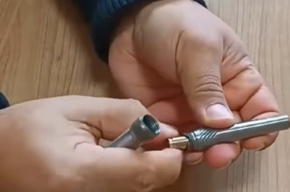 Mersin Tarsus'ta şüpheli şahsın üzerinden kalem tabanca çıktı