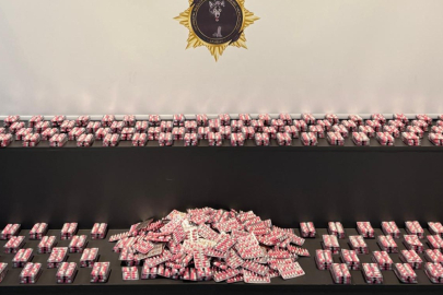 Samsun'da 10 bin 580 adet sentetik ecza ele geçirildi