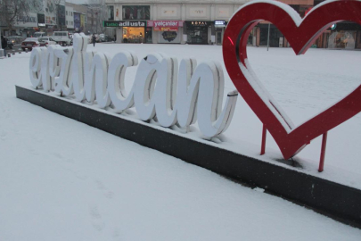 Erzincan'da termometreler eksi 25 dereceyi gördü