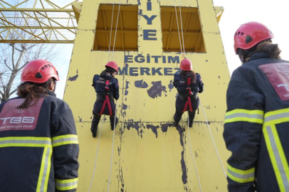 Bursa'nın alev savaşçısı kadınlarının eğitimi komandoları aratmadı