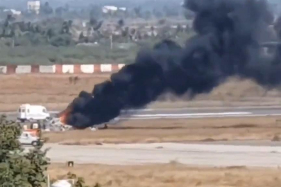 Hindistan'da helikopter düştü: 3 ölü