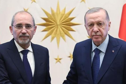 Cumhurbaşkanı Erdoğan, Eymen es-Safedi'yi kabul etti