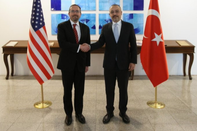 Dışişleri Bakan Yardımcısı Yılmaz, ABD Dışişleri Müsteşar Vekili Bass ile bir araya geldi