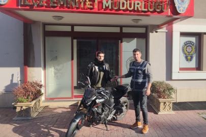 Kocaeli'de çalınan motosiklet İstanbul'da bulundu