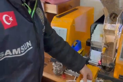 Samsun’da kaçak tütün operasyonu