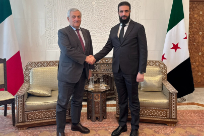 Tajani, Suriye’deki yeni yönetimin lideri eş-Şara ile görüştü