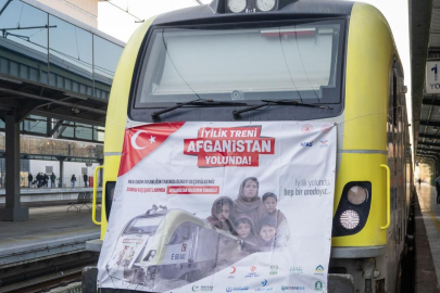 21'inci "İyilik Treni" Afganistan'a ulaştı