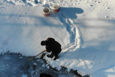 Bayburt'ta termometreler eksi 17'yi gösterdi!