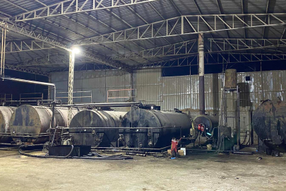 182 bin litre kaçak akaryakıt ele geçirildi