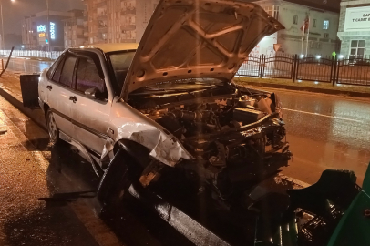 Samsun Bafra'da trafik kazası: 1 yaralı