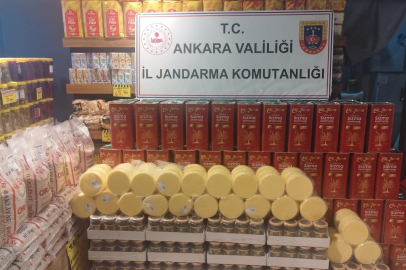 Ankara’da sahte gıda operasyonu