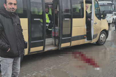 Bartın'da yolda yürürken yere düşüp kafasından yaralandı