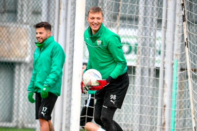 Bursaspor'da Kerem Matışlı’nın  yüzü gülüyor